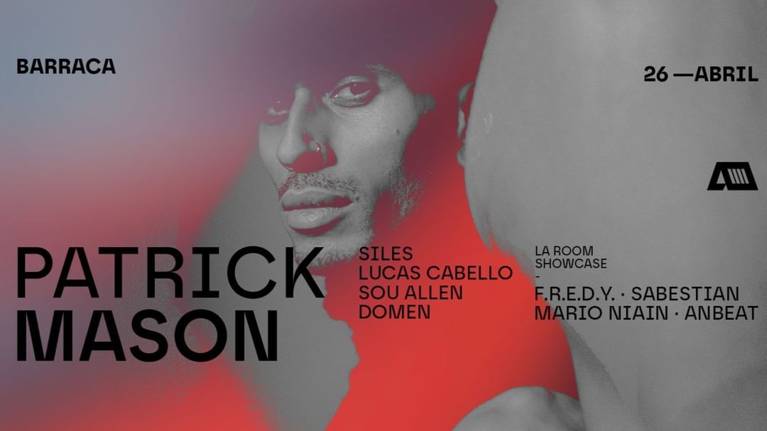 Barraca pres. Patrick Mason-Eventplakat