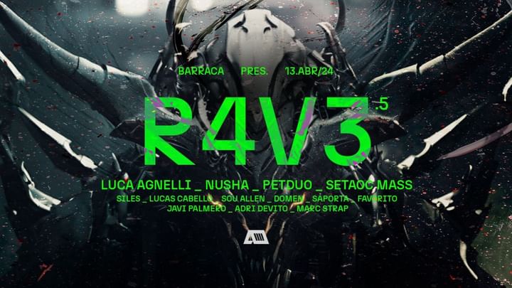 Cover for event: Barraca pres. R4V3