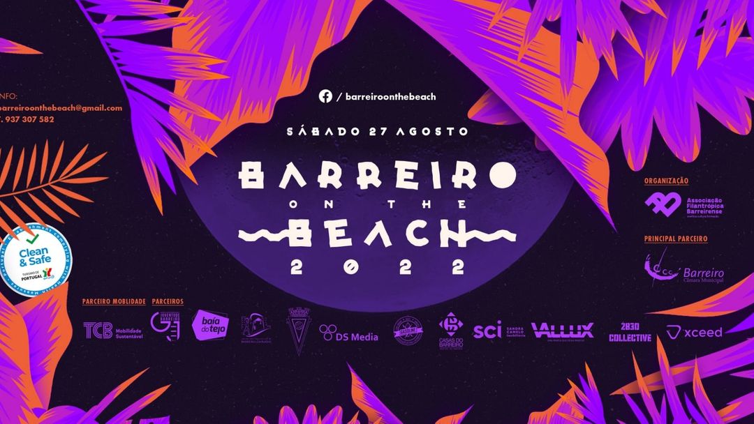Cartel del evento Barreiro On The Beach 2022