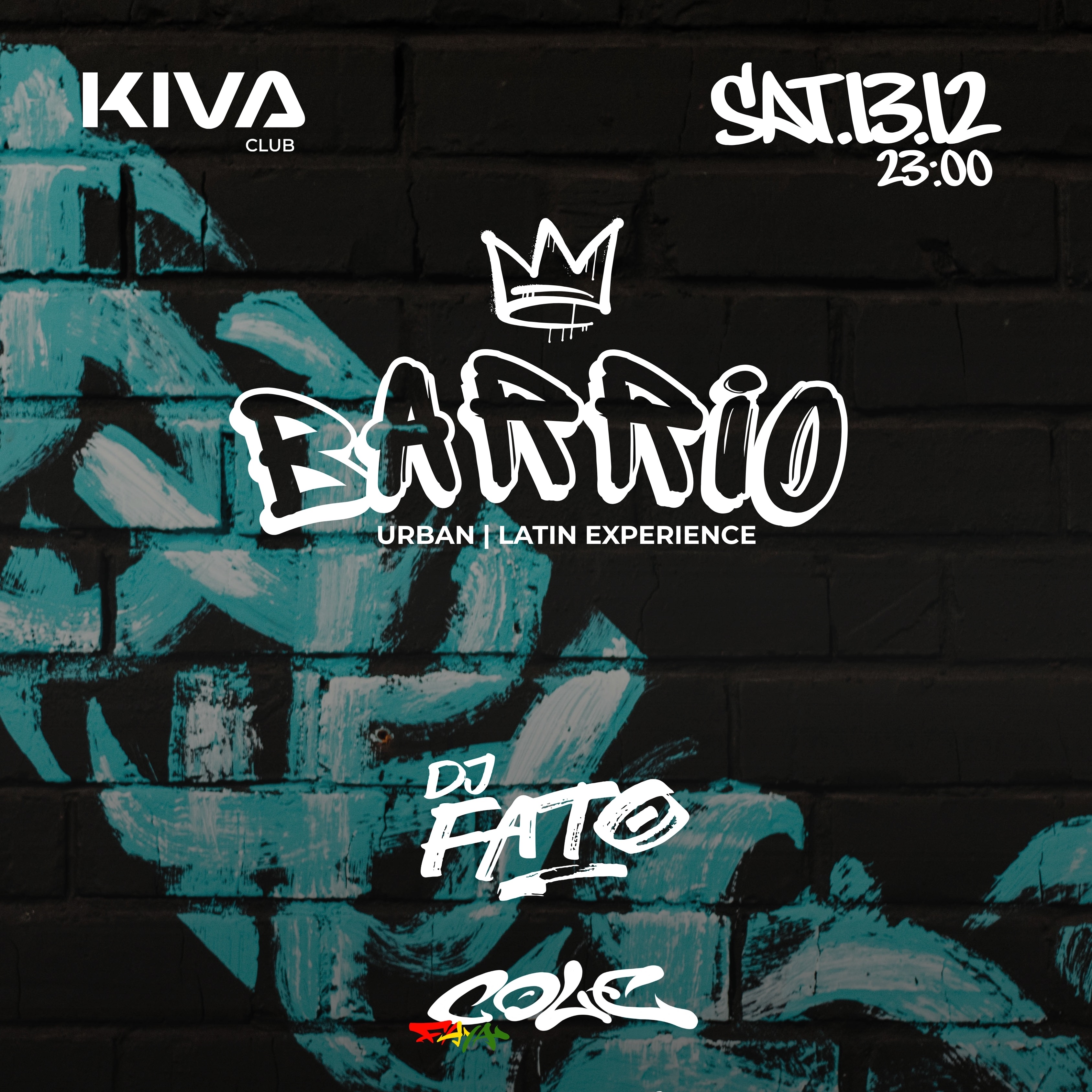 BARRIO (urban | latino experience) @ KIVA CLUB image