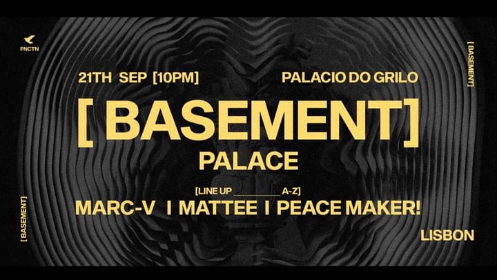 Cover for event: [BASEMENT] PALACE