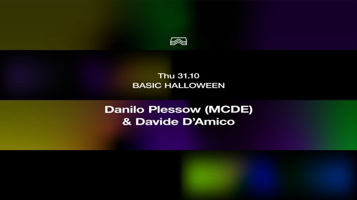 Cover for event: Basic Halloween • Danilo Plessow (MCDE) & Davide D'Amico