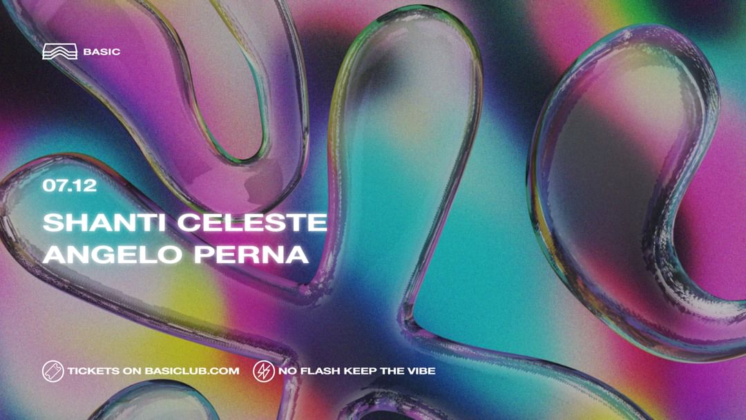 Basic • Shanti Celeste + Angelo Perna event cover