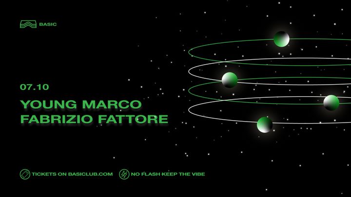 Cover for event: Basic  •  Young Marco + Fabrizio Fattore 