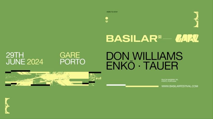 Cover for event: Basilar * DON WILLIAMS + Enkō + Tauer