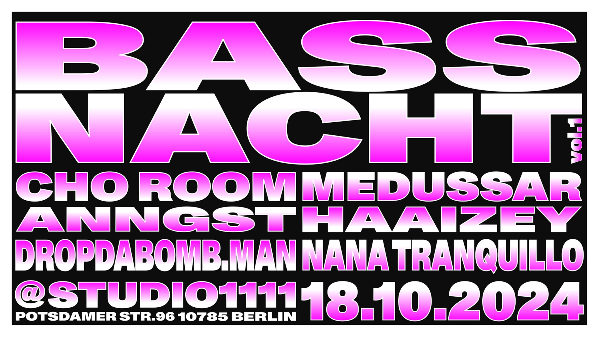 Bass Nacht Vol. 1