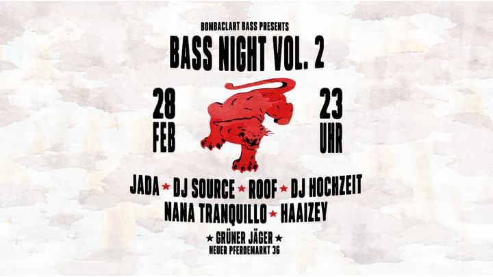 Cover for event: BASS NIGHT VOL. 2