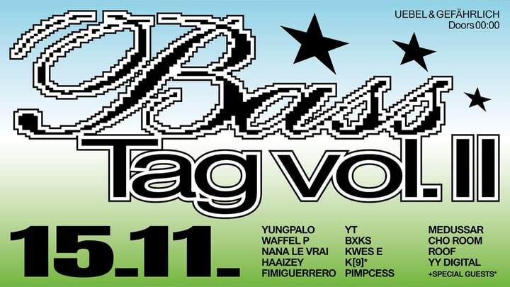 Cover for event: Bass Tag Vol. 2