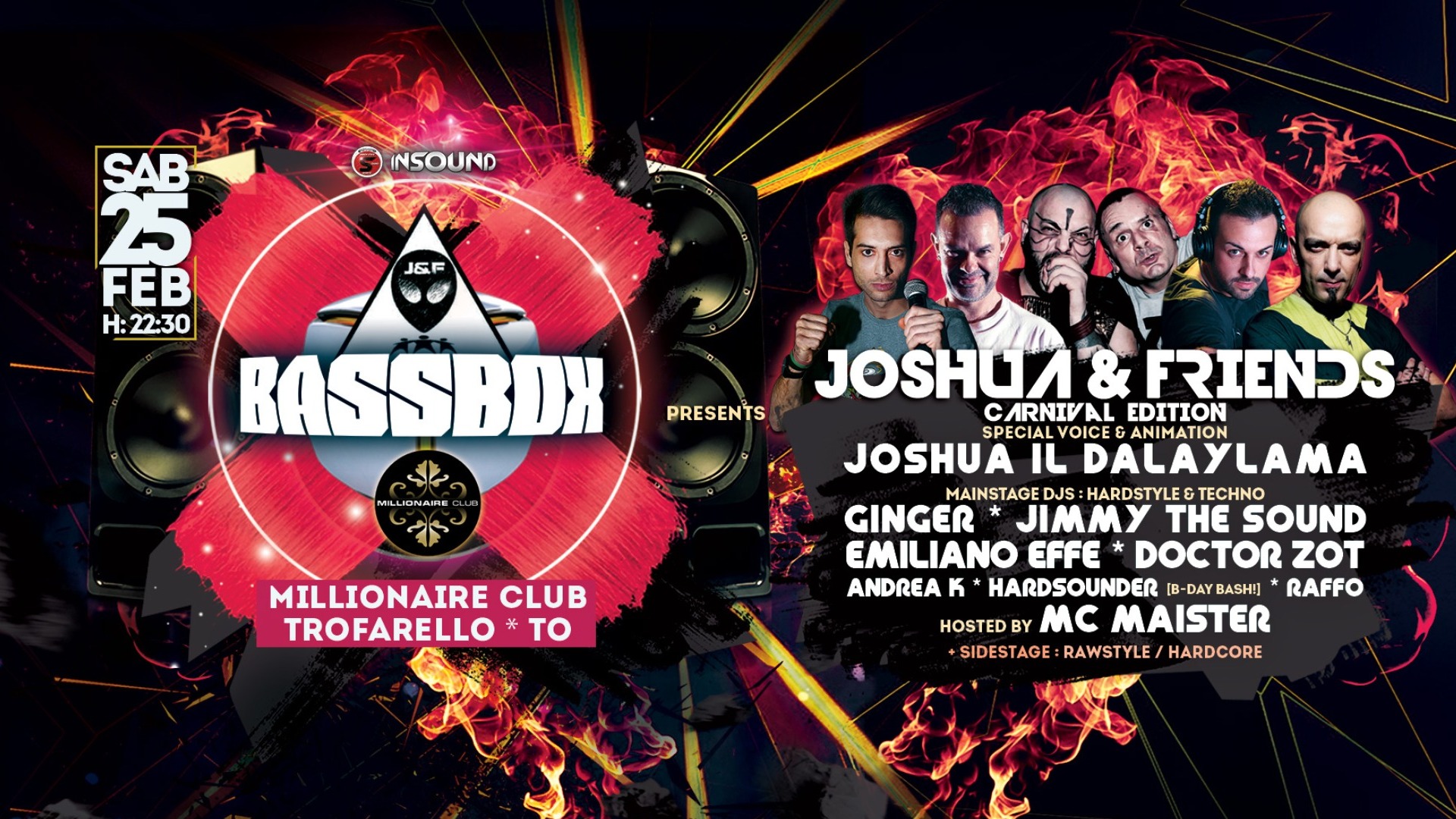 BASSBOX presenta JOSHUA & FRIENDS - Carnival Edition image