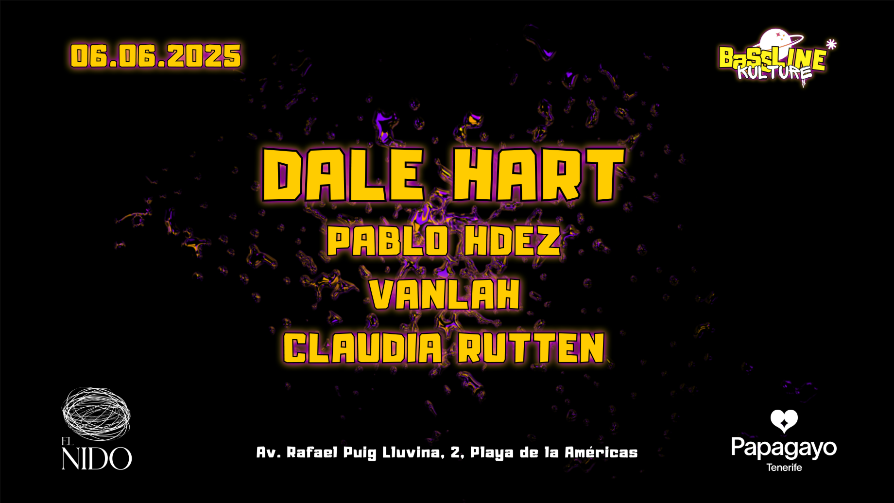 Bassline · @El Nido · Vie. 6th June 2025 image