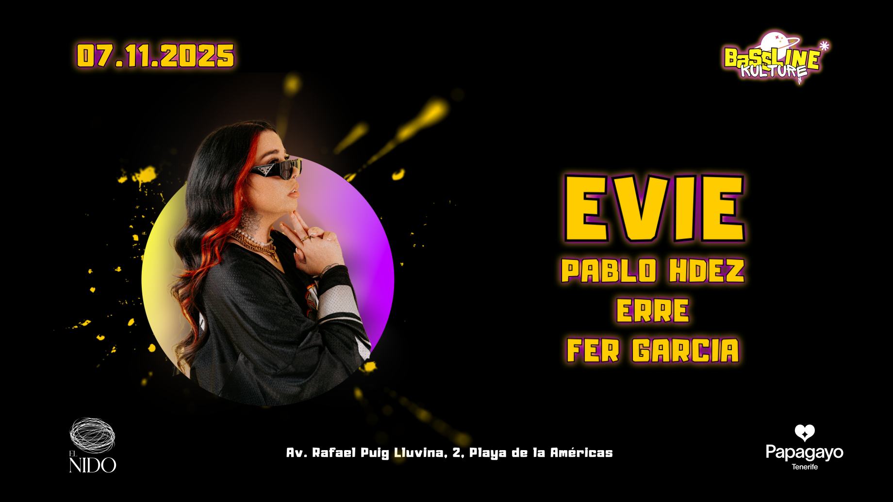 Bassline · Sala El Nido · Fri. 7 November 2025 image