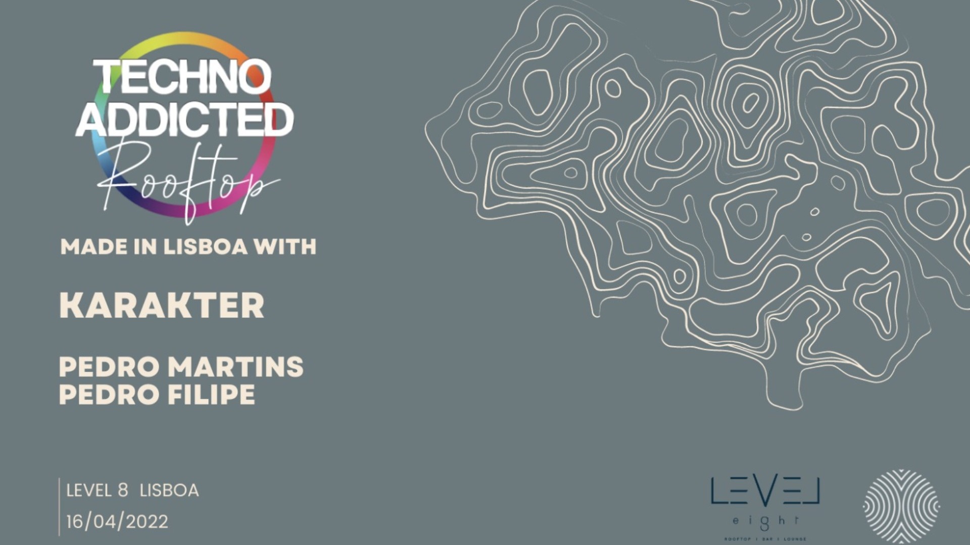 Made in Lisboa by  Dieze  invite Karakter records  at level 8 Rooftop image