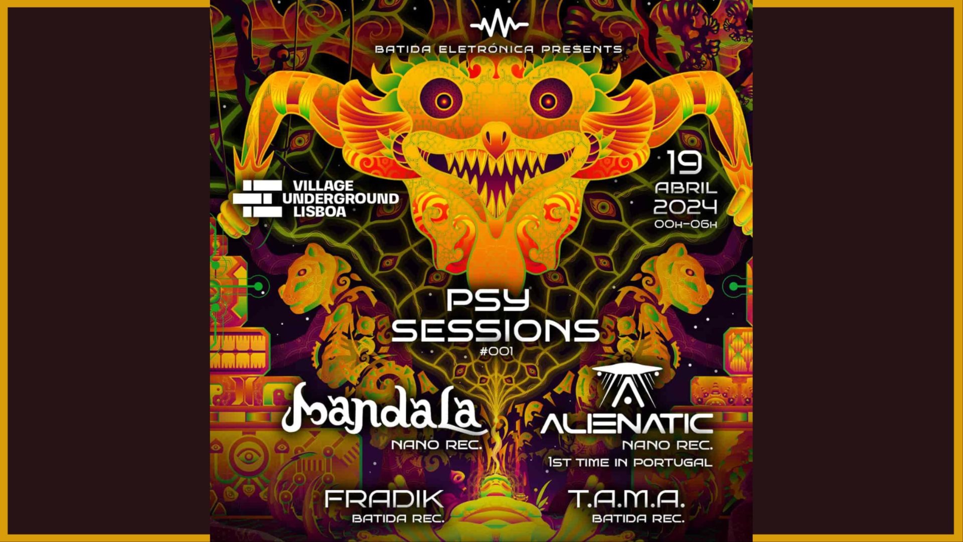 Batida Eletrónica presents Psy Sessions image
