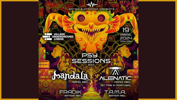 Cover for event: Batida Eletrónica presents Psy Sessions