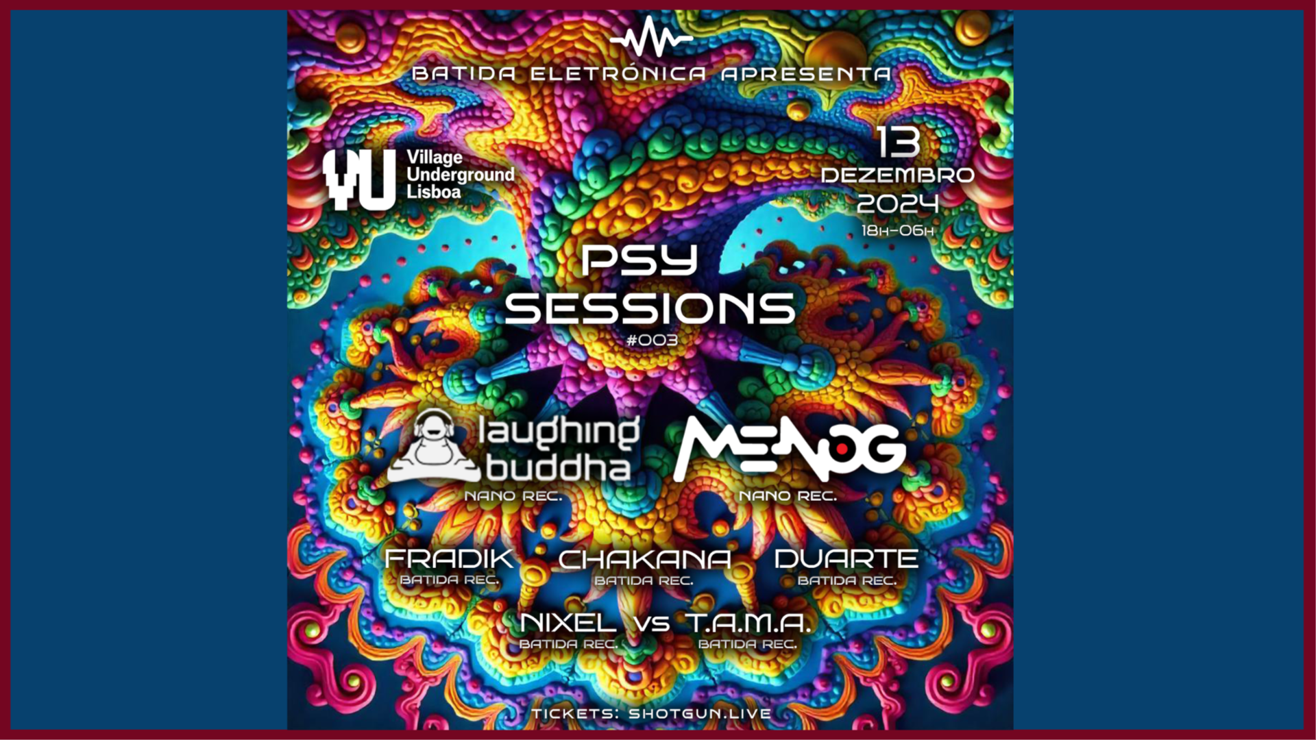 Batida eletrónica: Psy Sessions #003