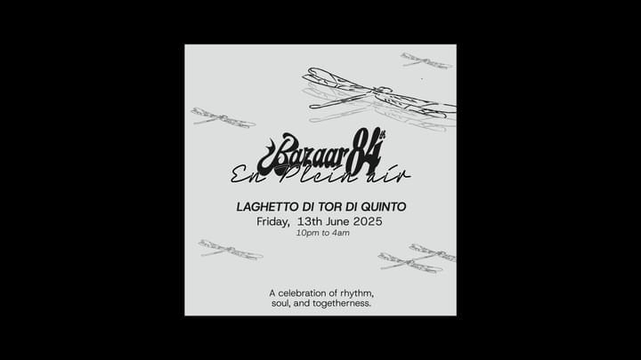 Cover for event: Bazaar84th En Plein Air 