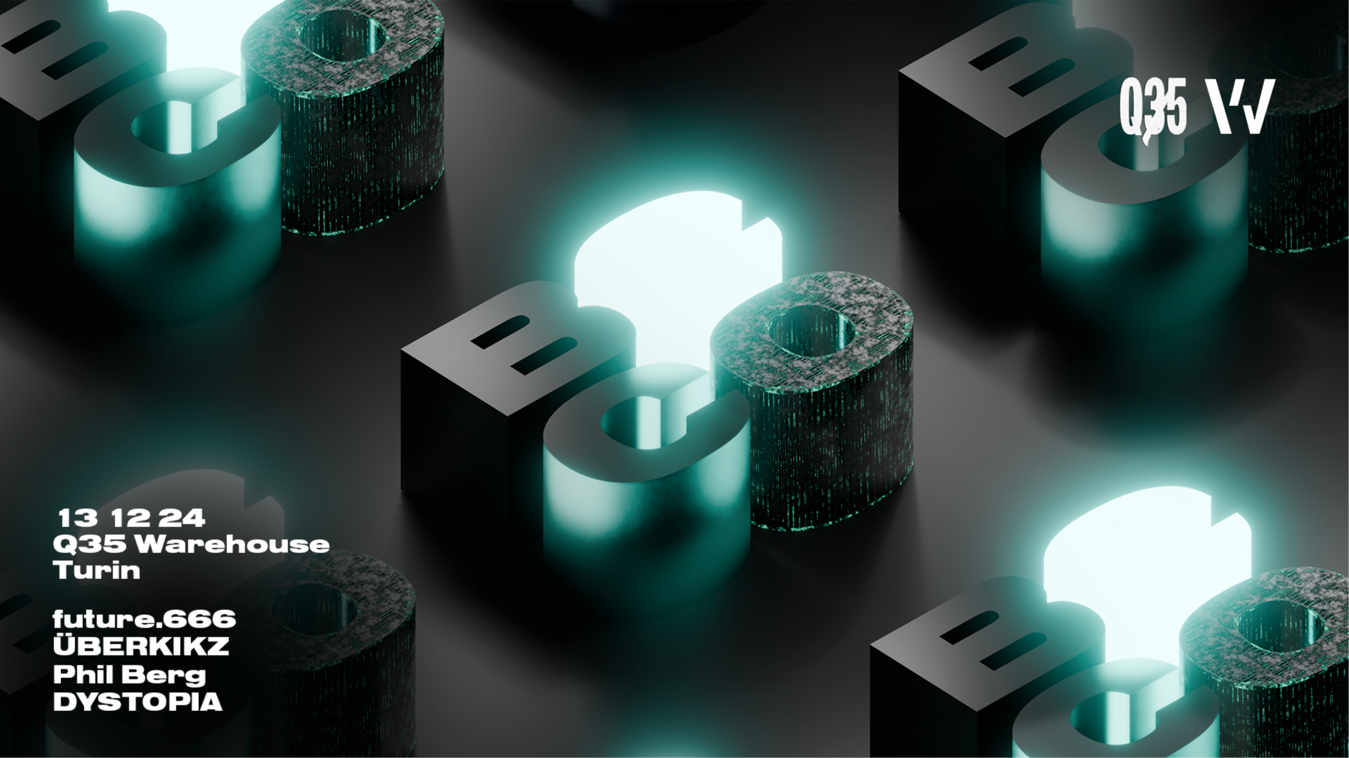 BCCO x Wired x Q35 Warehouse: Future666, Phil Berg, Überkikz, Dystopia image