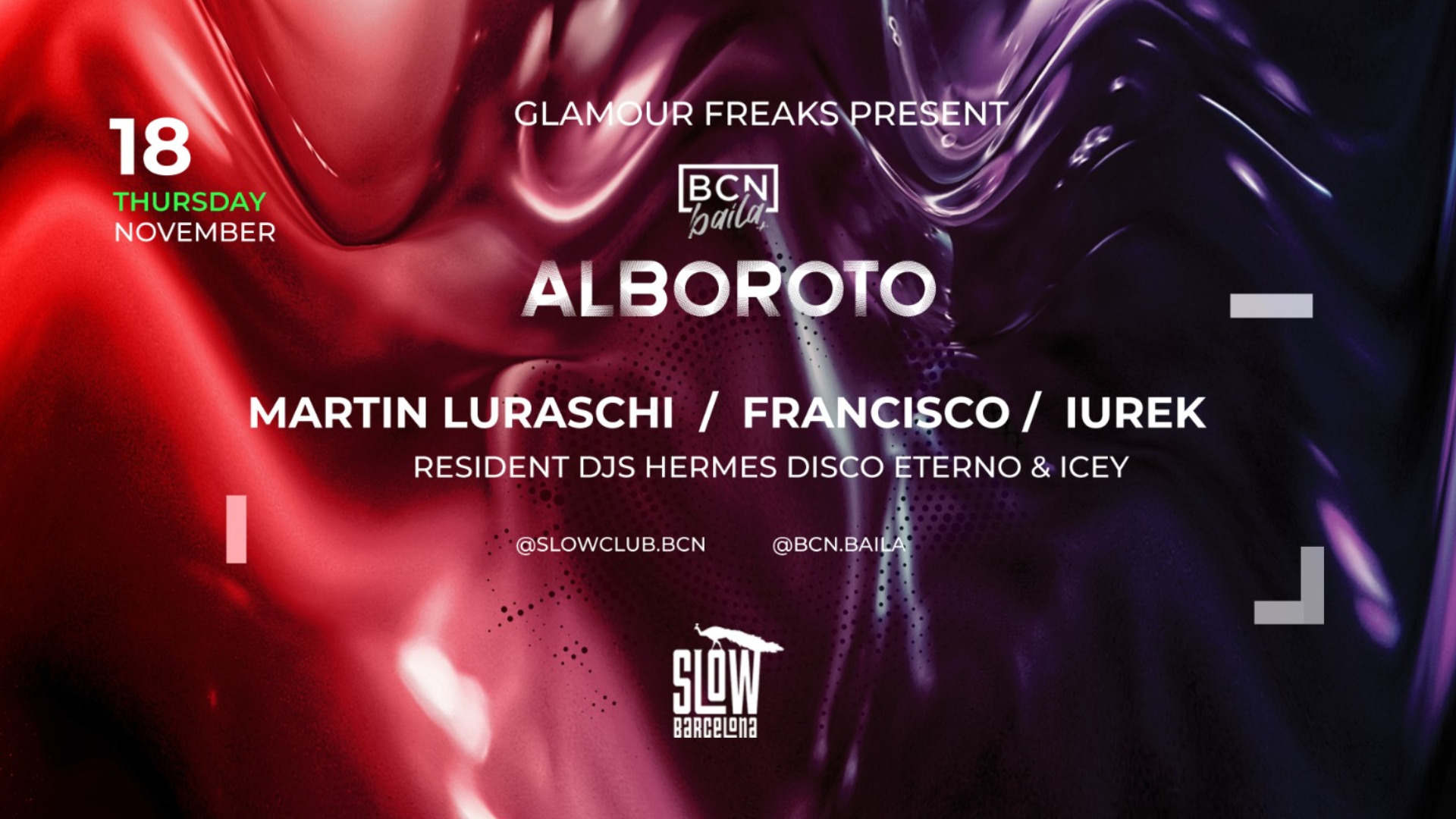 BCN Baila presenta Alboroto: Martin Luraschi + Francisco Sosa + Iurek image