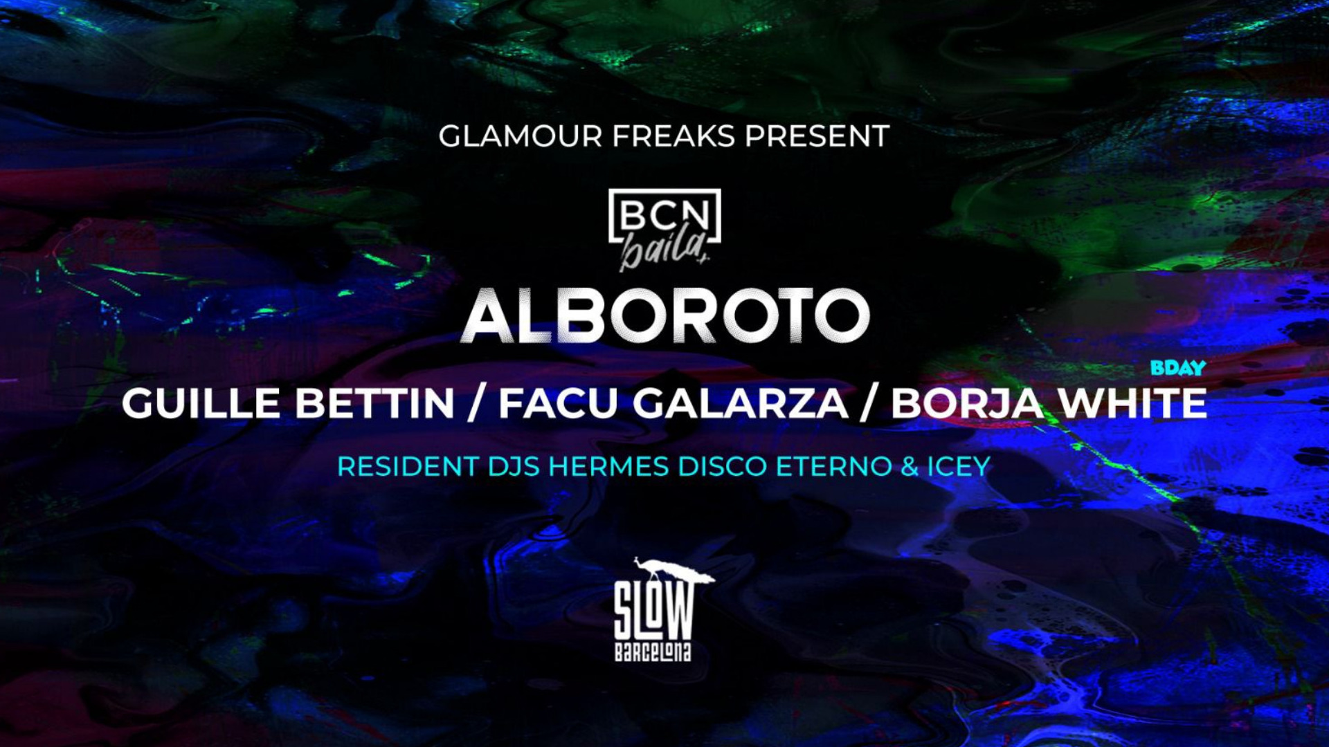 BCN Baila presents Alboroto: Guille Bettin + Facu Galarza + Borja White image