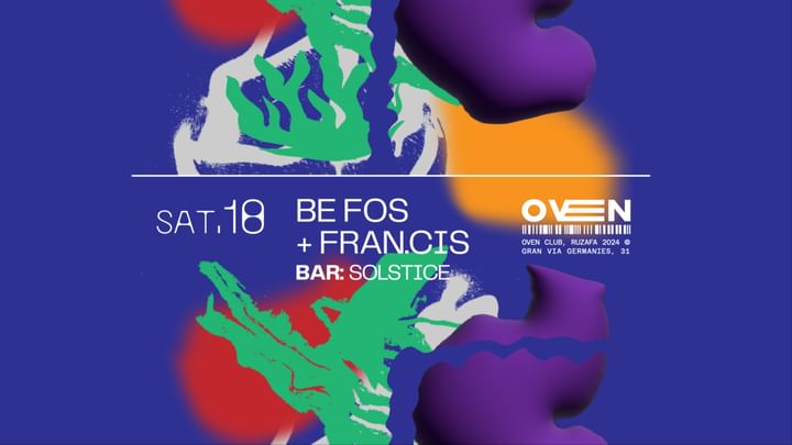 Cover for event: Be Fos + Fran.cis / Bar: Solstice
