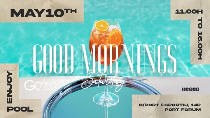 Cover for event: Good Mornings | from 11:00am till 16:00pm 