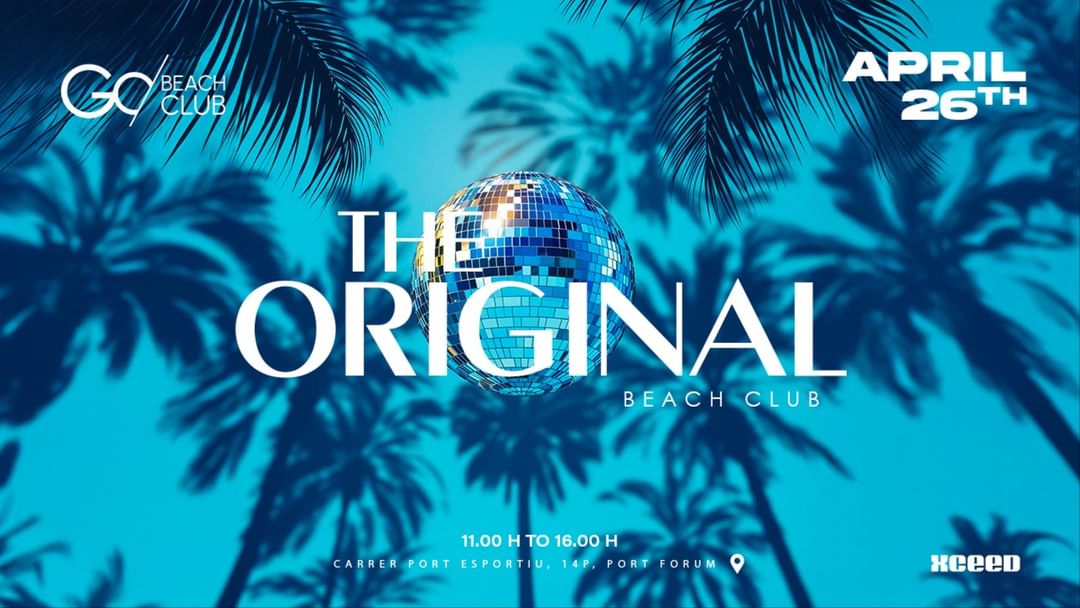 Couverture de l'événement Beach Club Morning | from 11:00am till 16:00pm 