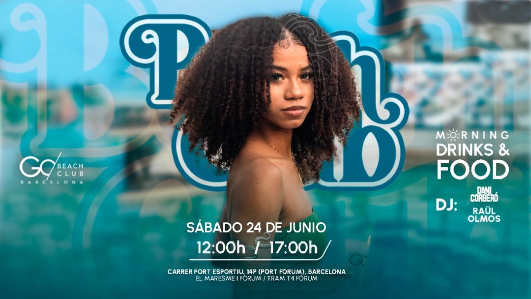 Beach Club Morning | From 12:00 a.m. to 5:00 p.m. event cover