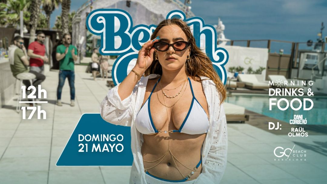 Cartell de l'esdeveniment Beach Club Morning | from 12:00am