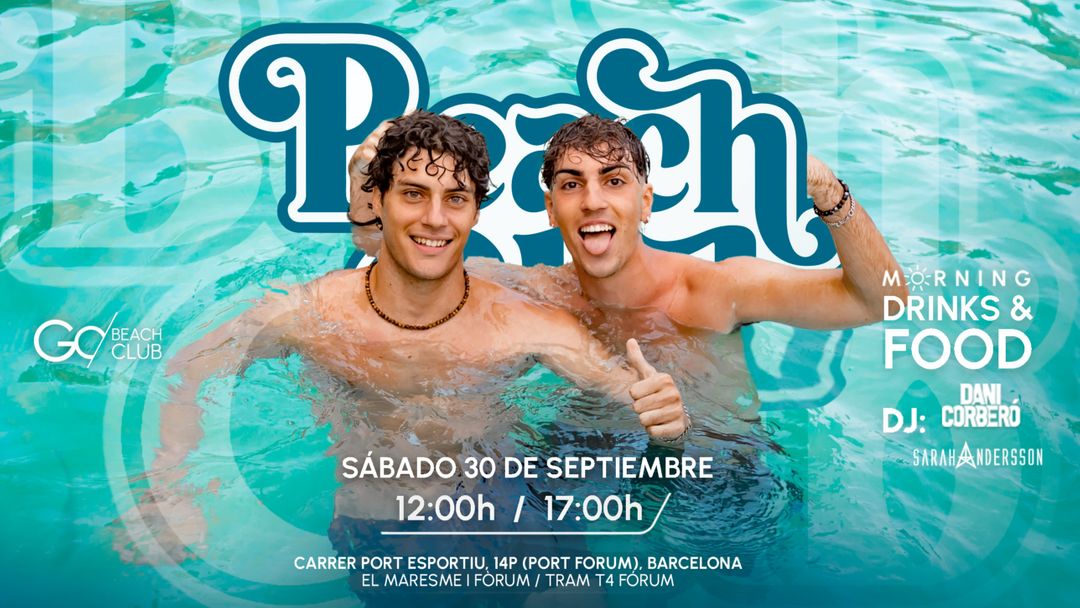 Beach Club Morning | from 12:00am event cover