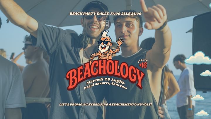 Cover for event: Beachology | Il Beach Party tra le nuvole | Bagni Azzurri