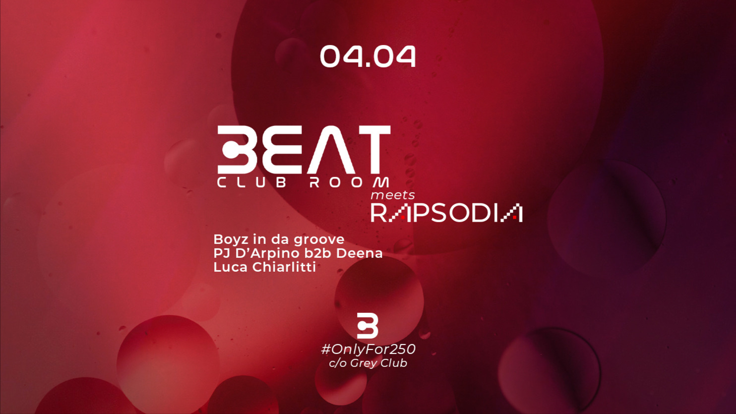 BEAT clubroom meets Rapsodia image