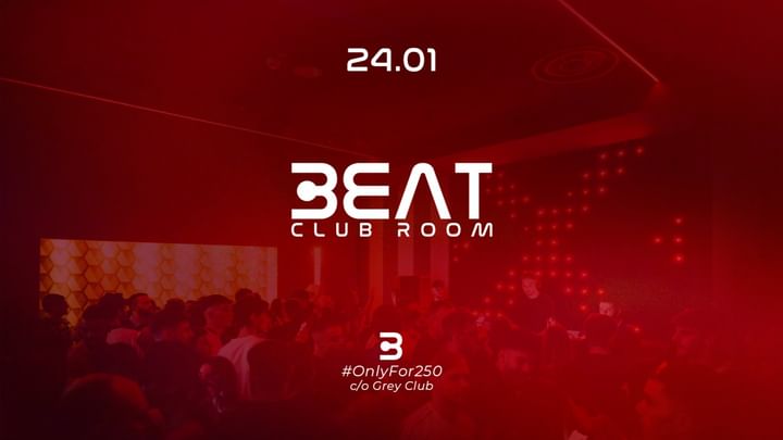 Cover for event: BEAT clubroom - Only for 250