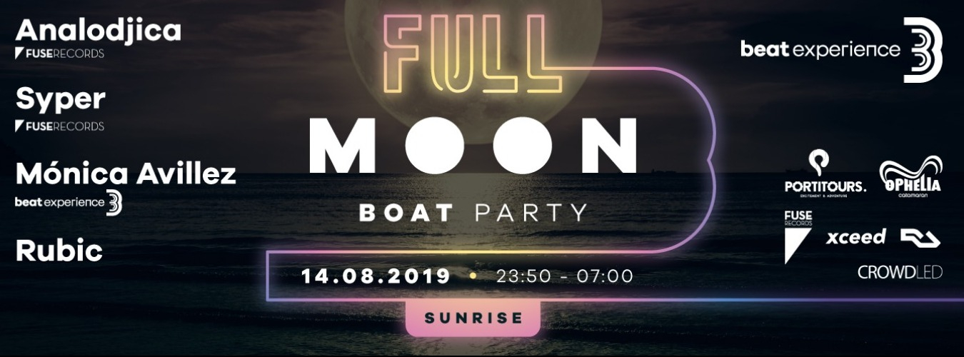 Beat Experience Full Moon Boat Party till Sunrise