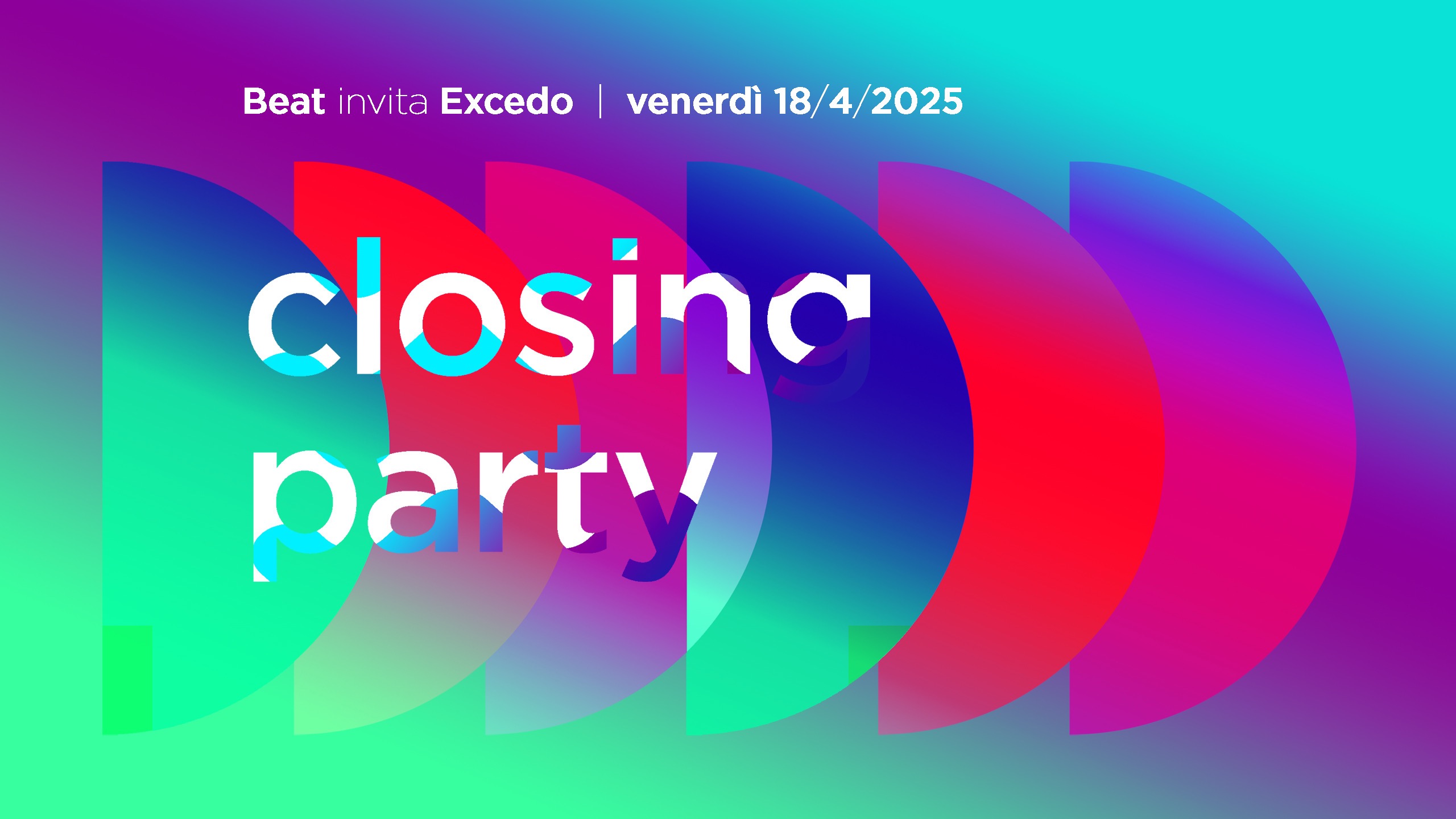 BEAT invita EXCEDO closing party image