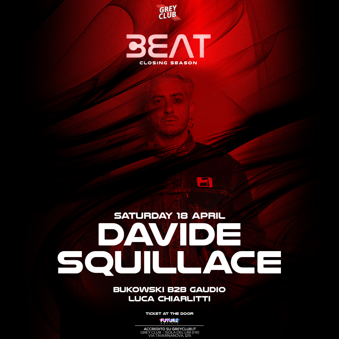 BEAT | SPECIAL GUEST DAVIDE SQUILLACE image