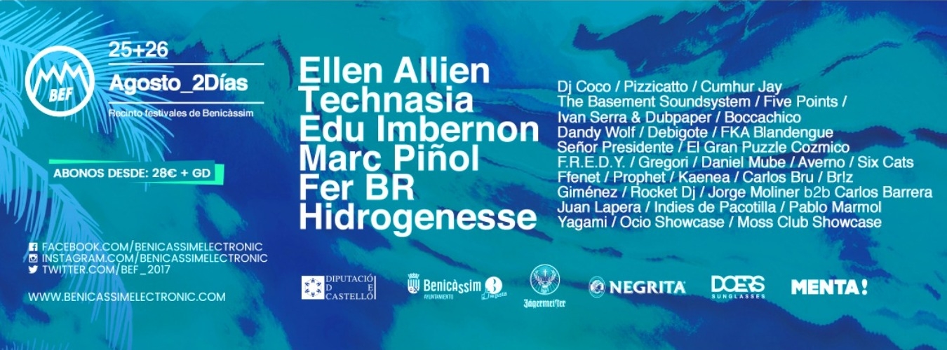 BEF - Benicàssim Electrònic Festival 2017 image