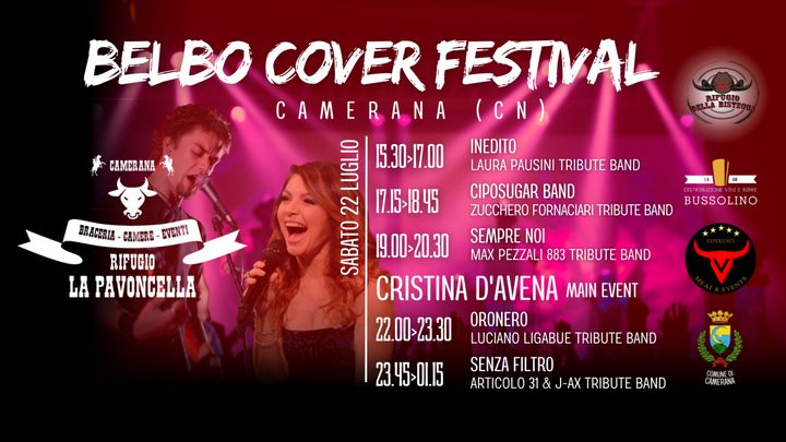 Cover for event: BELBO COVER FESTIVAL - SABATO 22 LUGLIO