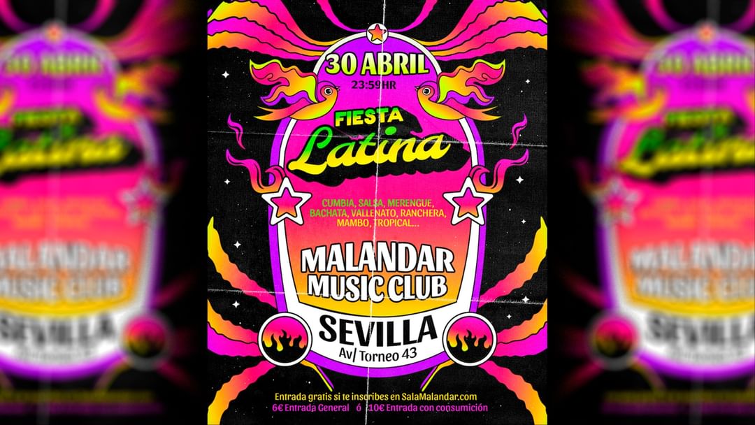 Fiesta Latina-Eventplakat