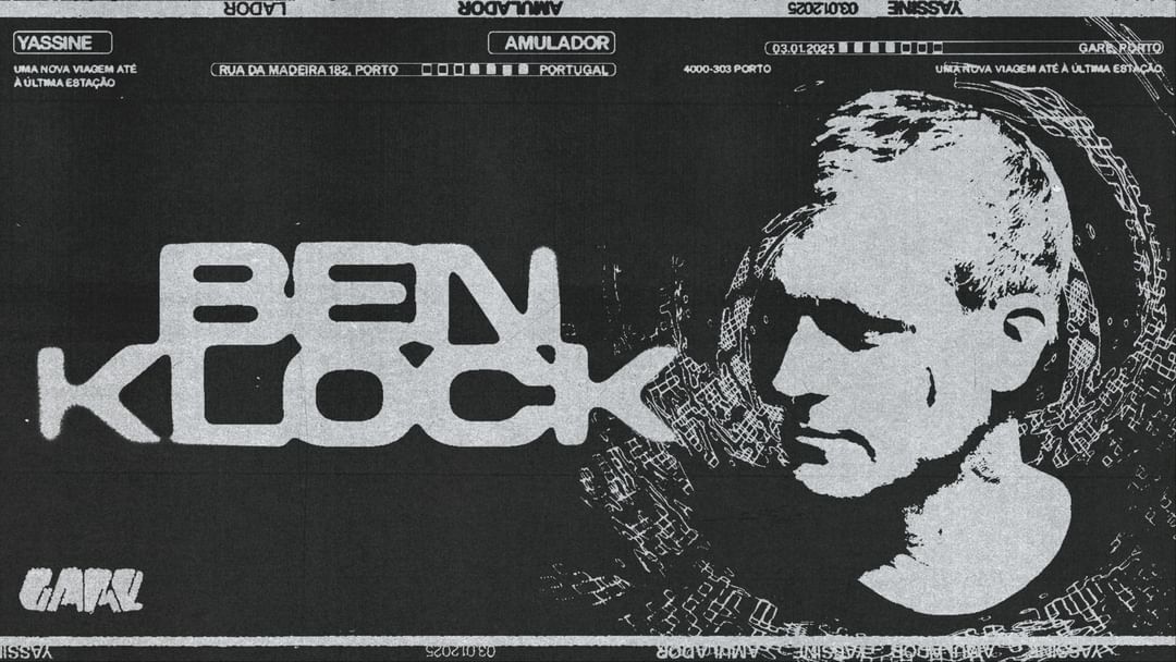 Capa do evento Ben Klock, Amulador, Yassine