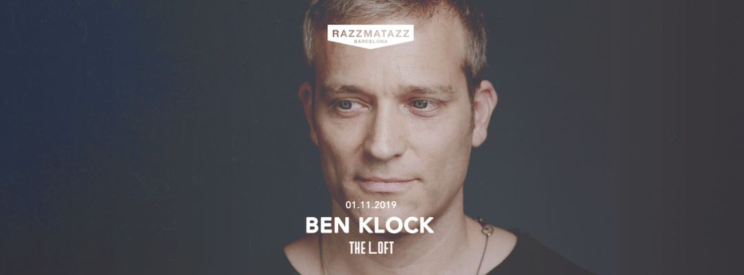 Cartell de l'esdeveniment Ben Klock @ The Loft