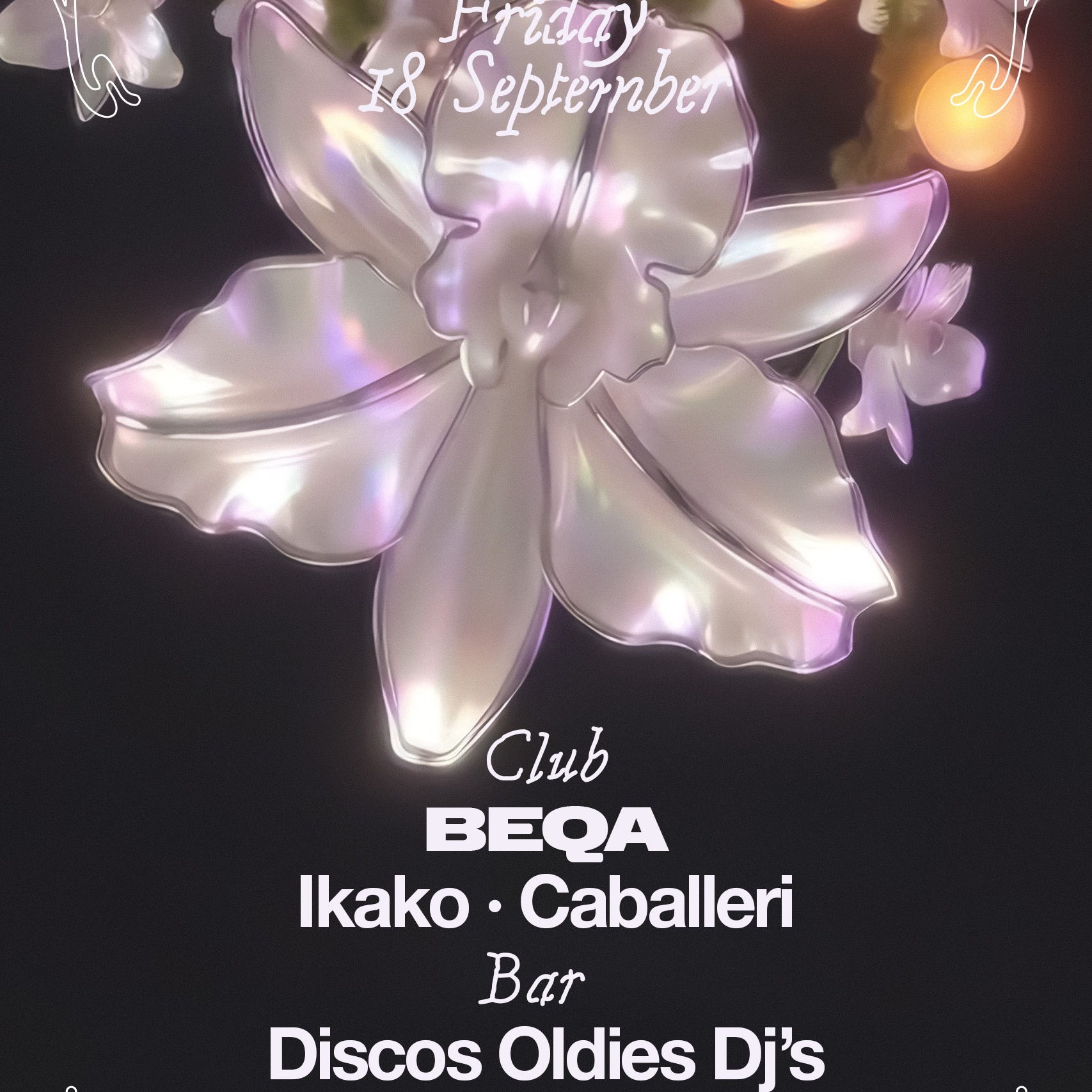 Beqa + Ikako + Caballeri/ Bar: Discos Oldies Dj ́s image
