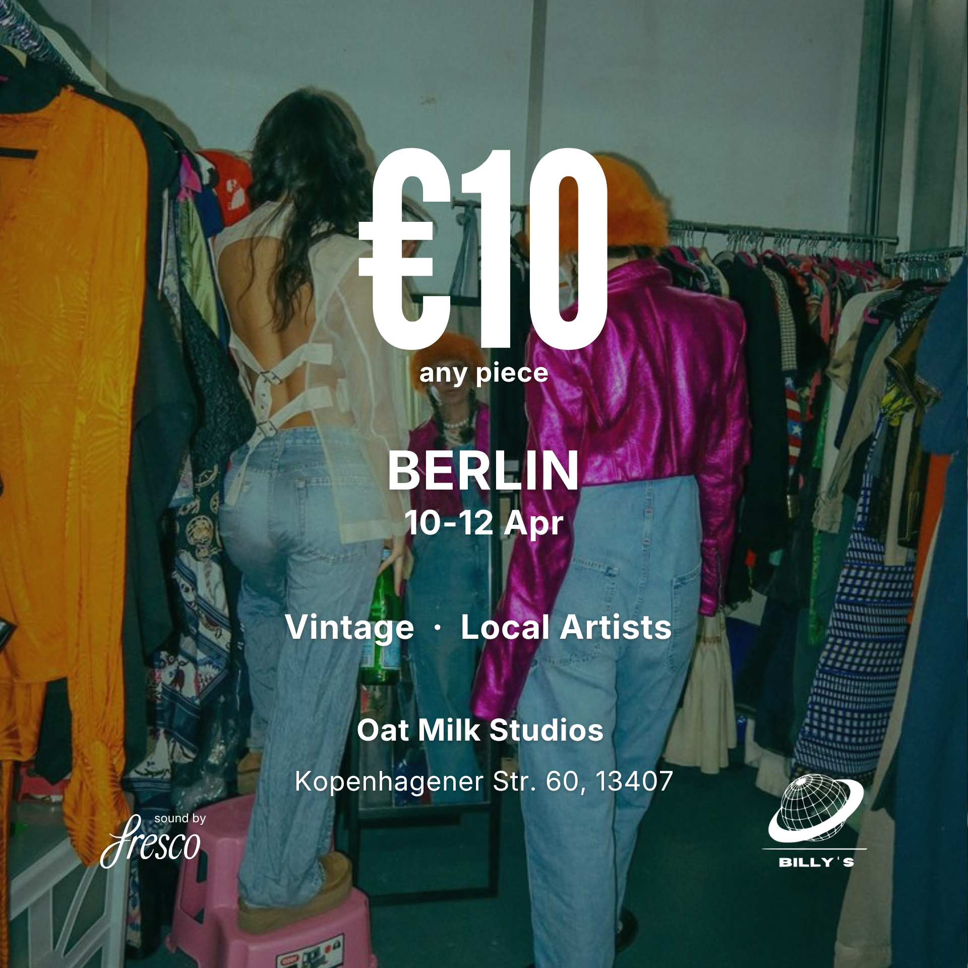 BERLIN | ANY PIECE €10 | APR 10-12