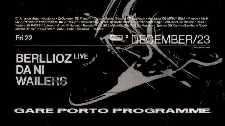 Cover for event: Berllioz live + Da Ni + Wailers 