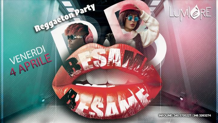 Cover for event: Besame: reggaeton party