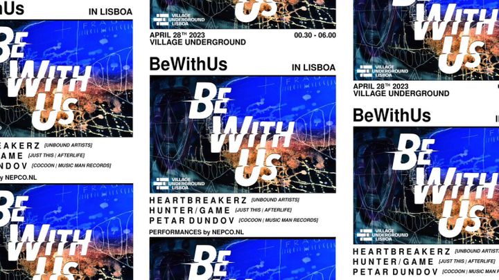 Cover for event: BeWithUs presents Hunter/Game x Petar Dundov x Heartbreakerz