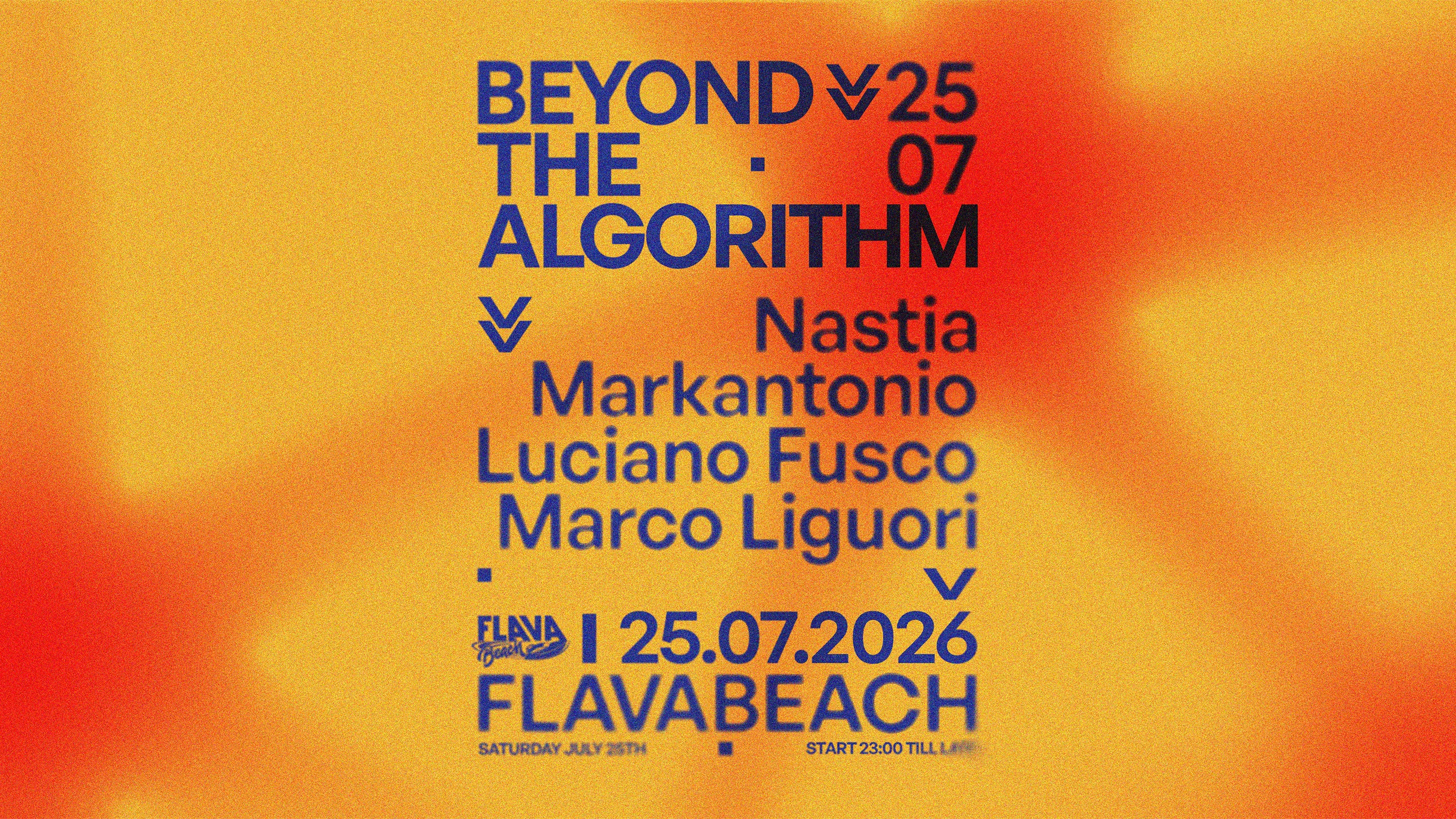Beyond The Algorithm 25.07.2026 with Nastia, Markantonio, Luciano Fusco, Marco Liguori  image