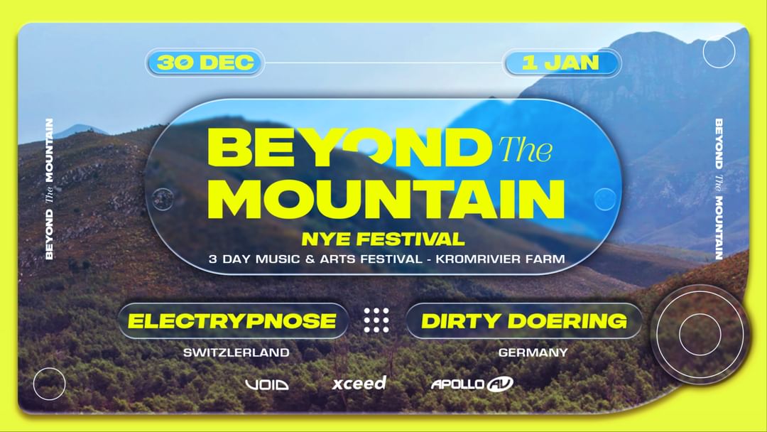 Cartell de l'esdeveniment Beyond the Mountain Festival