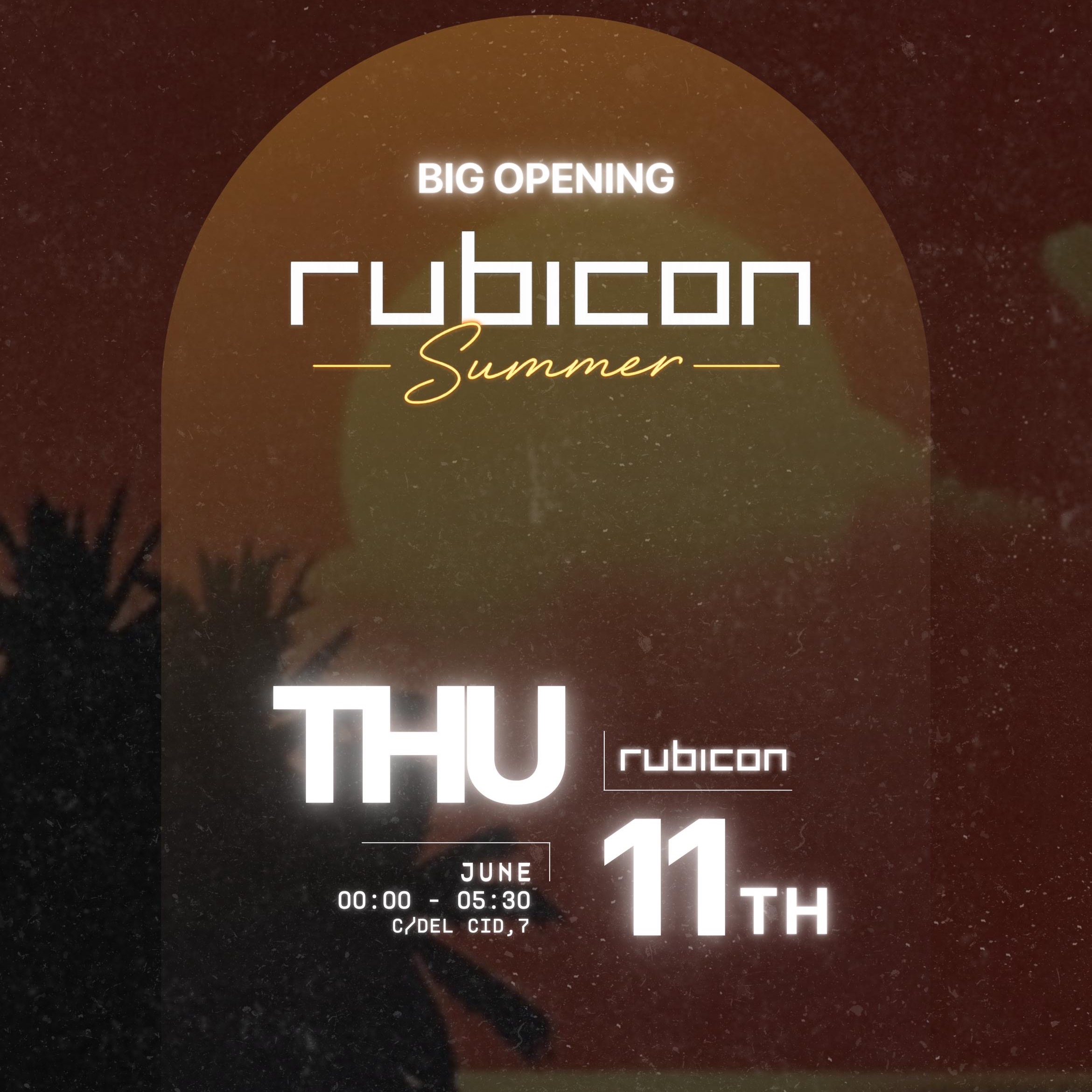 Big Opening Thursday’s Rubicon Summer  image
