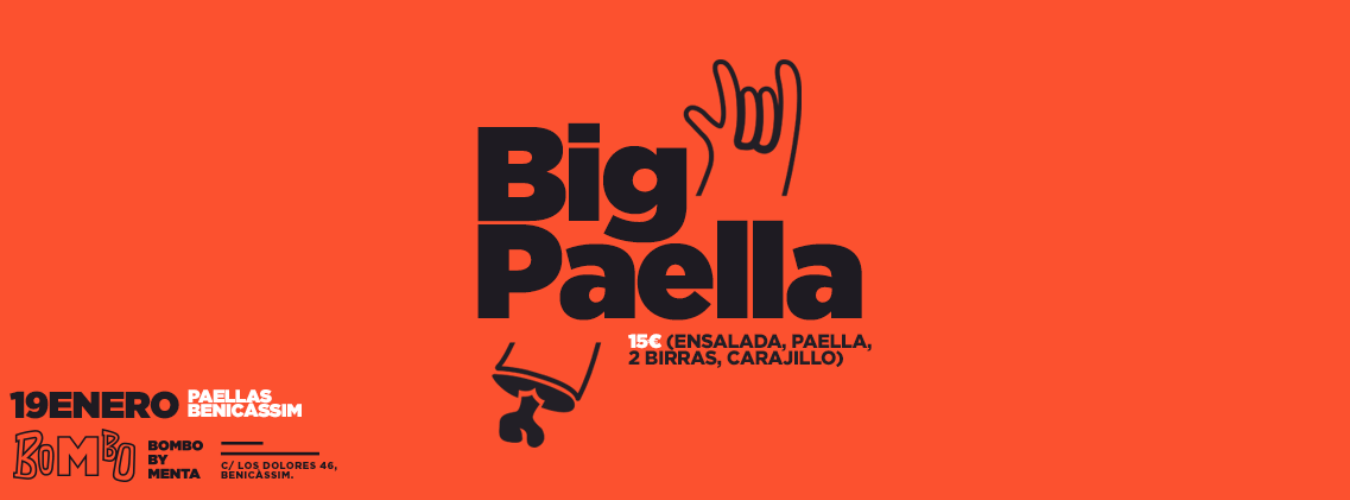 BIG PAELLA by Bombo image