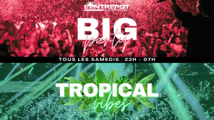 Cover for event: BIG PARTY & TROPICAL VIBES